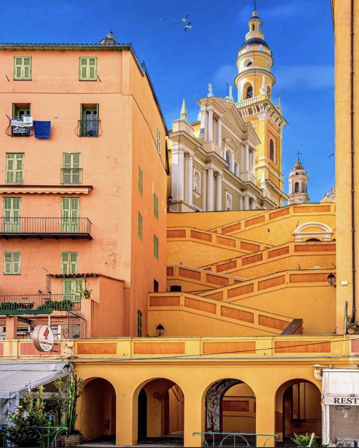 Sablettes Beach-Plage-Vue Mer-Centre Ville Menton Exterior foto