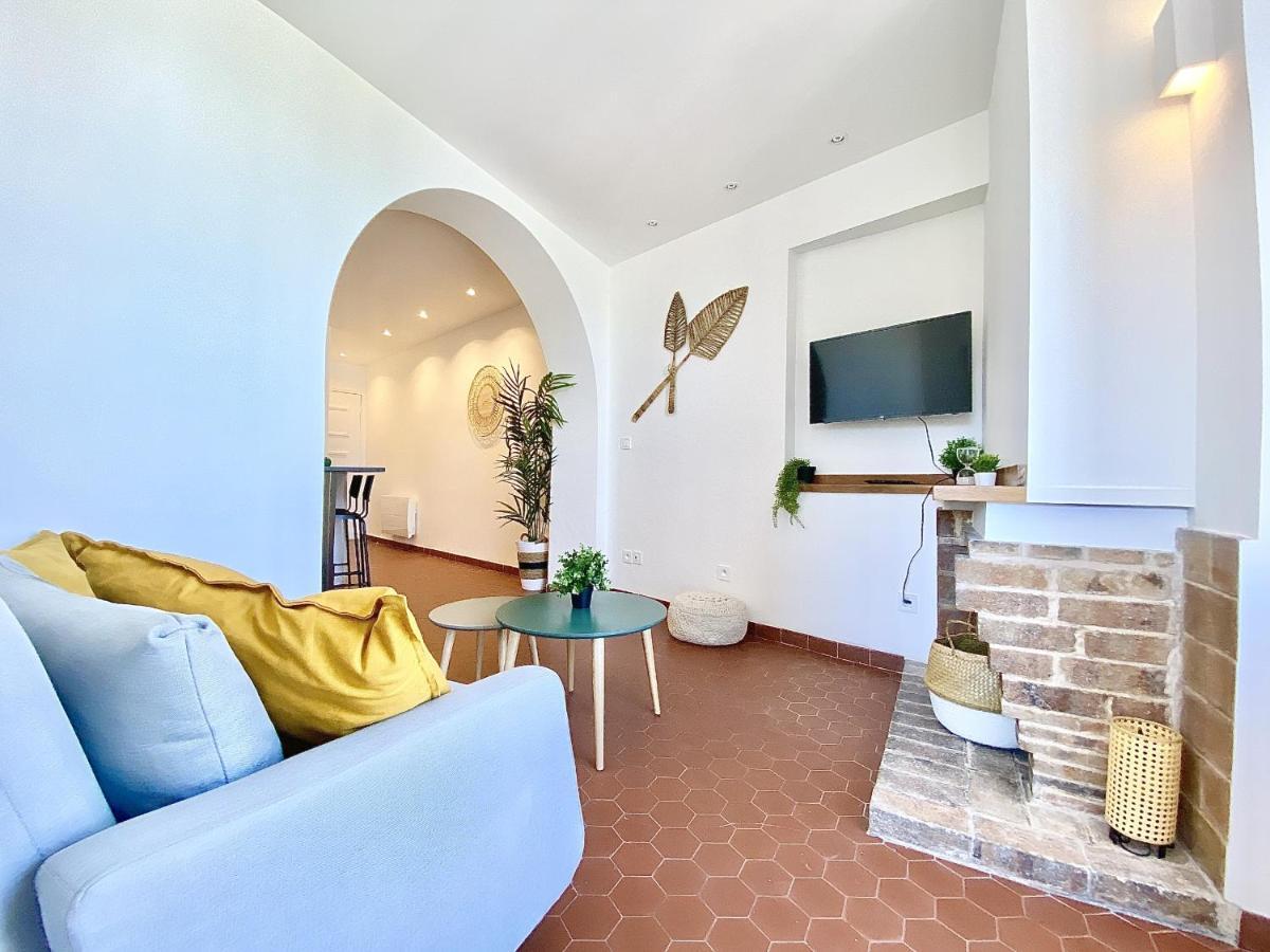 Sablettes Beach-Plage-Vue Mer-Centre Ville Menton Exterior foto