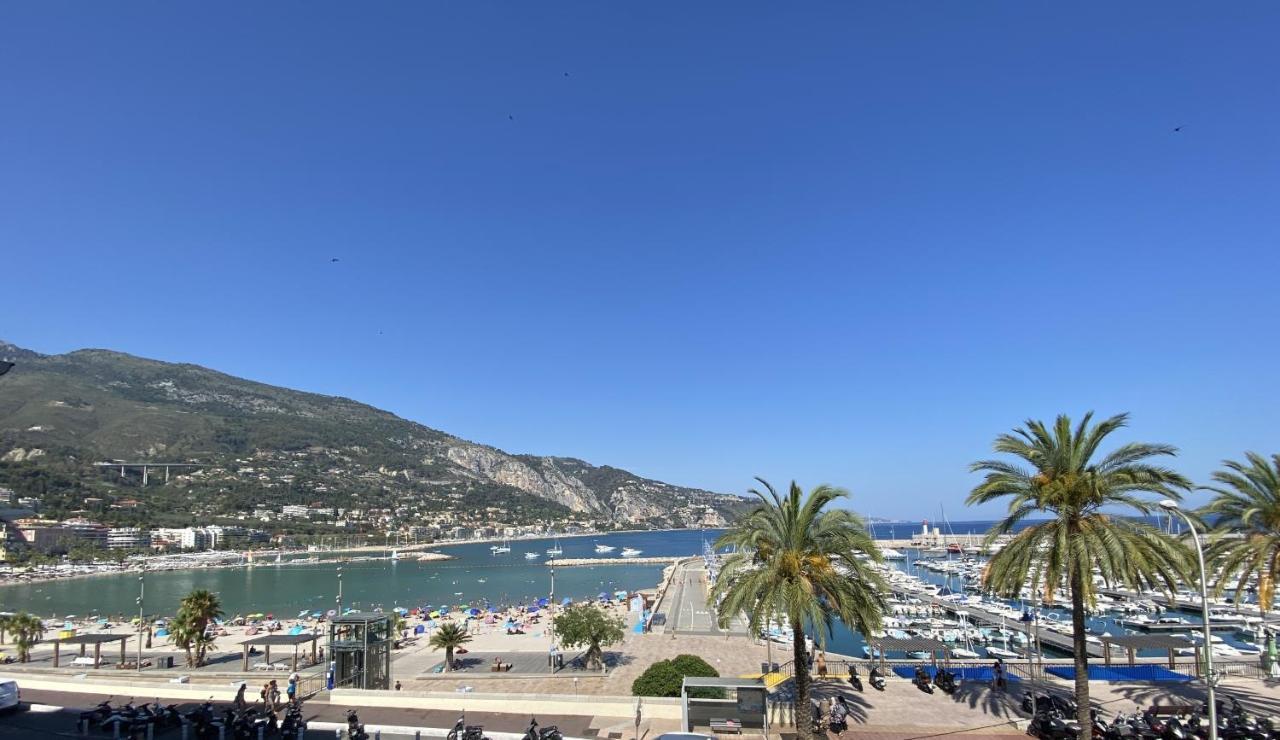 Sablettes Beach-Plage-Vue Mer-Centre Ville Menton Exterior foto